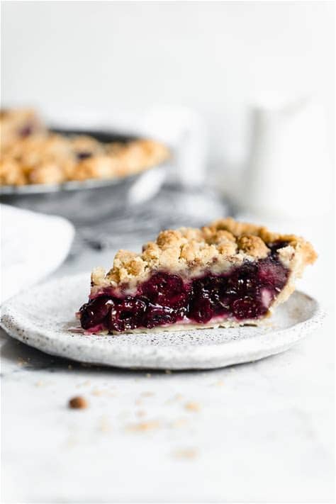 Cherry Streusel Pie