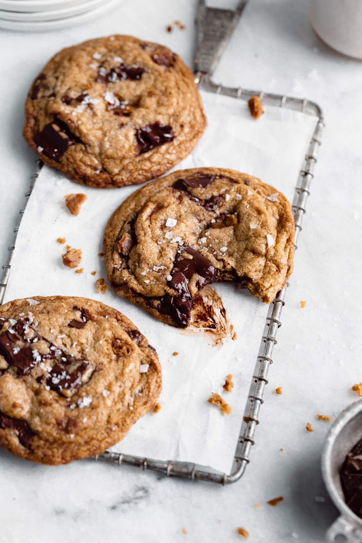 Browned Butter Chocolate Chip Cookies