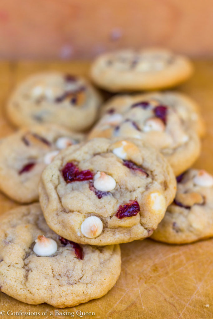 White Chocolate Cranberry Cookies